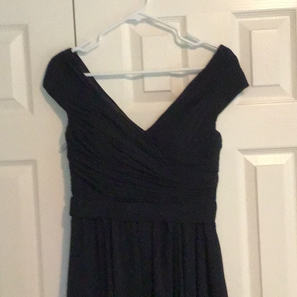 Midnight blue evening gown - Picture 1 of 4